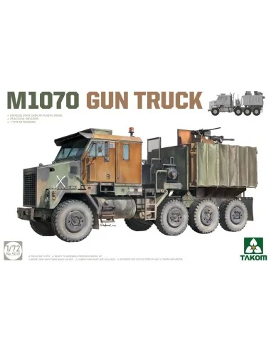 M1070 GUN TRUCK, 1/72 - Takom TAK5019