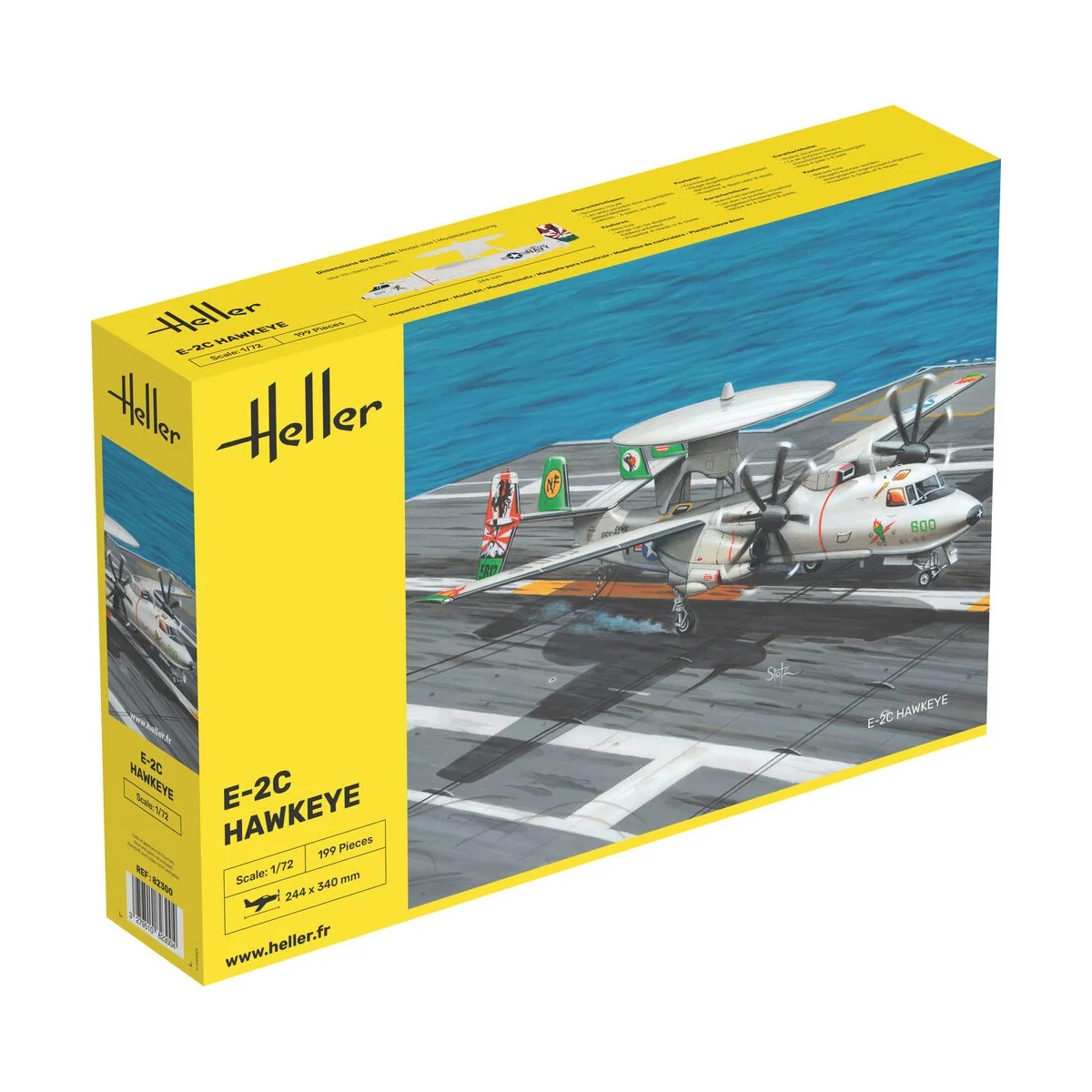 E-2C Hawkeye, 1/72 - Heller 82300 E-2C Hawkeye, 1/72 - Heller 82300