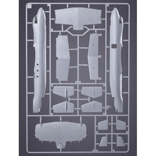E-2C Hawkeye, 1/72 - Heller 82300 E-2C Hawkeye, 1/72 - Heller 82300