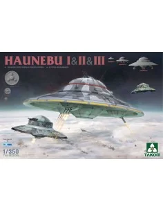 HAUNEBU I & II & III, 1/350 - Takom TAK6008