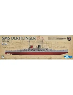 SMS DERFFLINGER 1916 (FULL HULL), 1/700 - Takom TAKSP7034