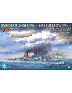 SMS DERFFLINGER 1916 & SMS LUETZOW 1916 & ZEPPELIN Q CLASS (LIMITED...