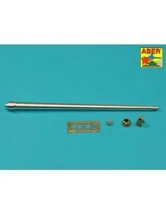 7, 5cm gun barrel with single baffle muzzle brake for German Tank T... 2