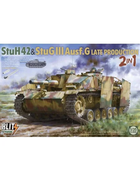 [NO_DESC] StuH42&StuG III Ausf.G Late Prodution 2 in 1, 1/35 - Tako...