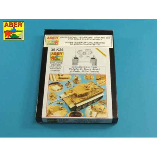 Pz.Kpfw. VI Ausf.E ( i.Kfz.181) Tiger I - s.PzAbt. 501 in Tunisia, ...