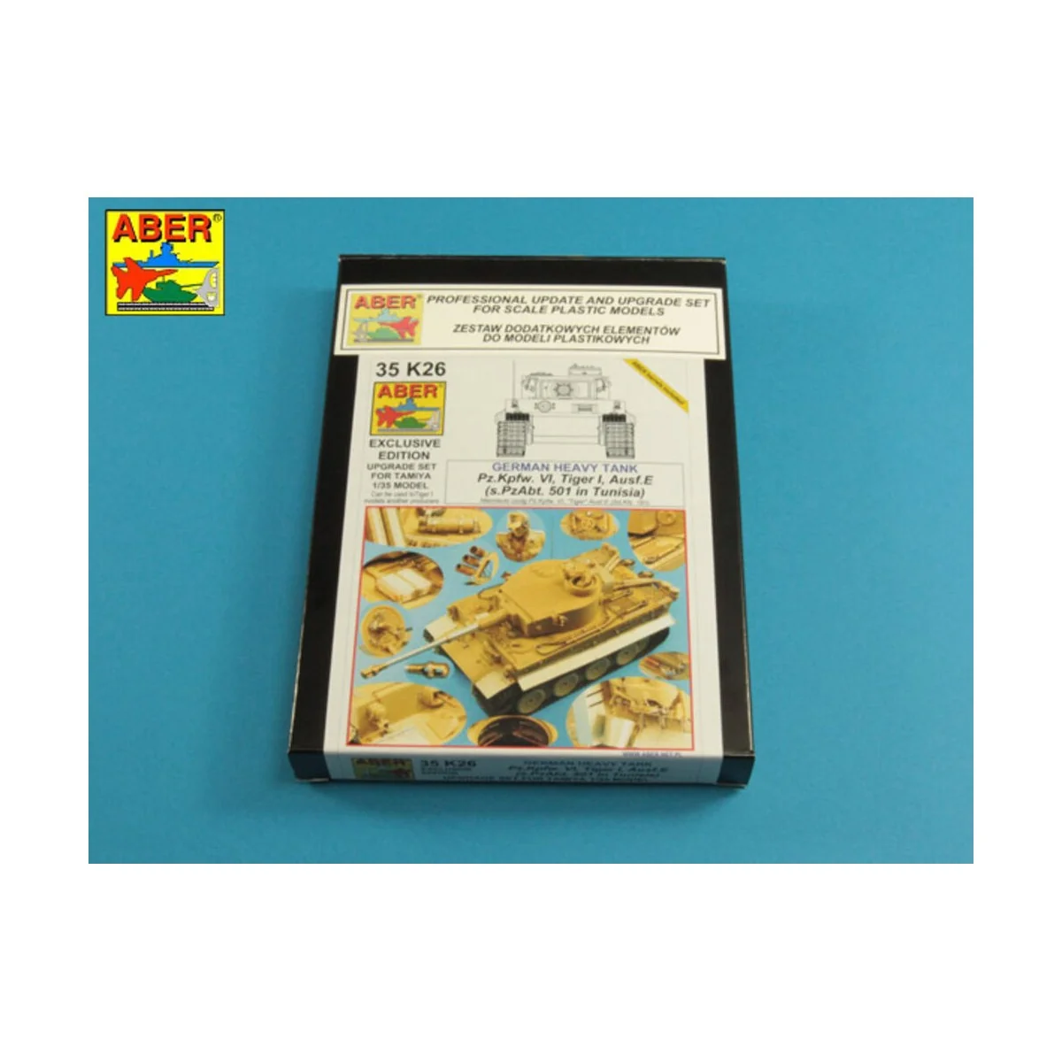 Pz.Kpfw. VI Ausf.E ( i.Kfz.181) Tiger I - s.PzAbt. 501 in Tunisia -...