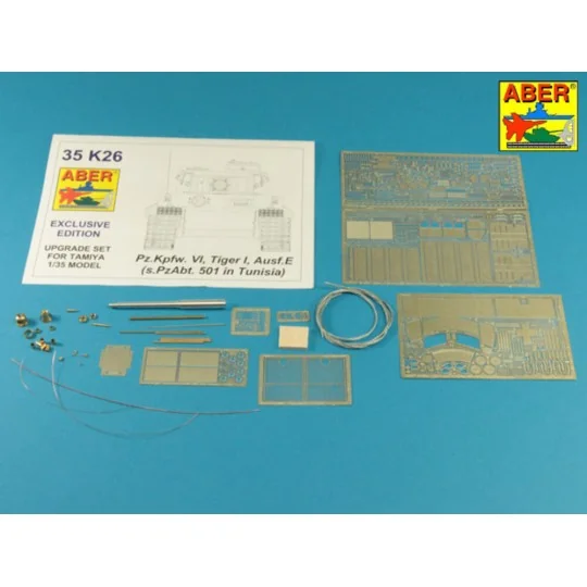 Pz.Kpfw. VI Ausf.E ( i.Kfz.181) Tiger I - s.PzAbt. 501 in Tunisia -...