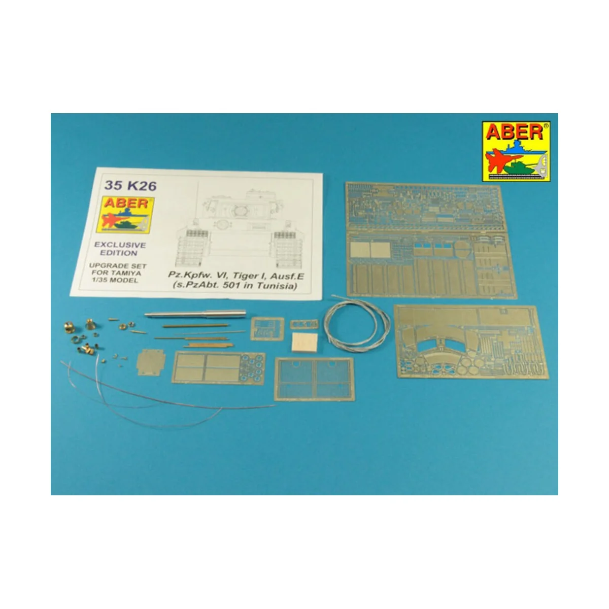 Pz.Kpfw. VI Ausf.E ( i.Kfz.181) Tiger I - s.PzAbt. 501 in Tunisia -...