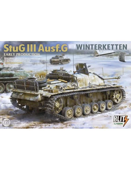 StuG.III Ausf.G EARLY PRODUCTION with WINTERKETTEN, 1/35 - Takom TA...