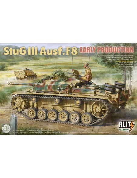 StuG III Ausf. F8 Early, 1/35 - Takom TAK8013