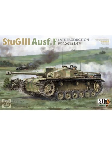 StuG III Ausf. F w/7, 5 cm L48 Late Production, 1/35 - Takom TAK8015