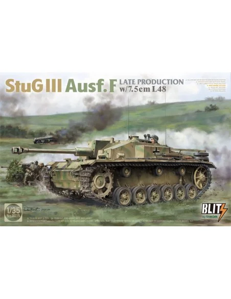 StuG III Ausf. F w/7, 5 cm L48 Late Production, 1/35 - Takom TAK8015