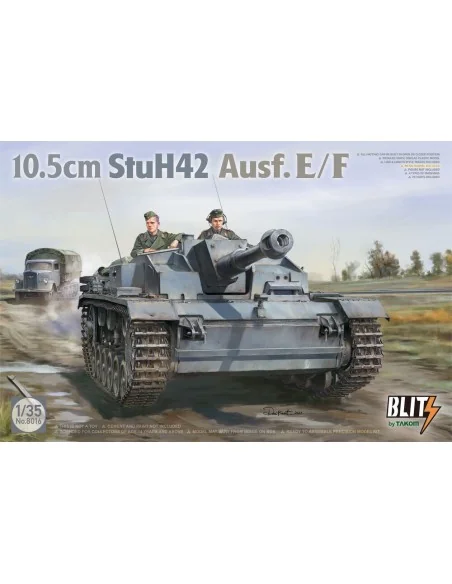 10, 5 cm StuH 42 Ausf. E/F, 1/35 - Takom TAK8016