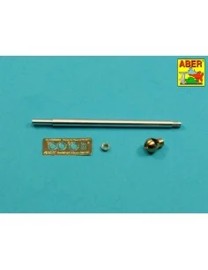 Germ.75mm barrel for KwK40L/43 with single baffle muzzle brake for ... 2