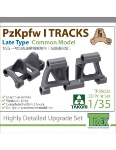 PzKpfw I TRACKS Late Type Common Model-T-REX, 1/35 - Takom TAKTR85002