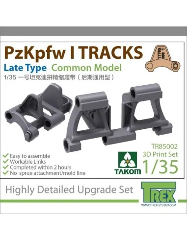 PzKpfw I TRACKS Late Type Common Model-T-REX, 1/35 - Takom TAKTR85002