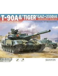 T-90A MAIN BATTLE TANK & TIGER GAZ-233014 ARMOURED Vehicle, 1/48 - ...