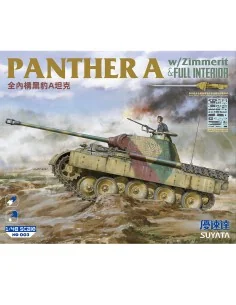 PANTHER A W/ZIMMERIT&FULL INTERIOR, 1/48 - SUYATA NO 003