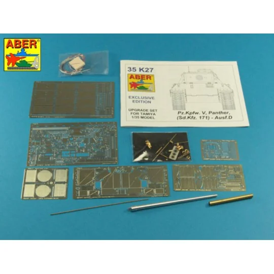 Pz.Kpfw. V Ausf.D ( i.Kfz.171) Panther - Aber Models 35 K27