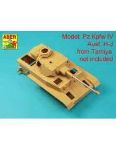 Barrel 75mm 40 L/48 for Pz IVG, H, J without muzzle brake (Tamiya),...