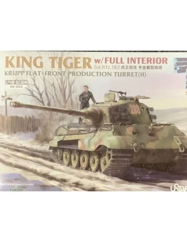 King Tiger Henschel Turret w/Full Interior, 1/48 - SUYATA NO-005