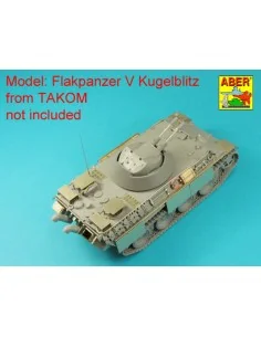 German 3CM Flak 103 two barrels for Kugelblitz tanks, 1/35 - Aber M... 2