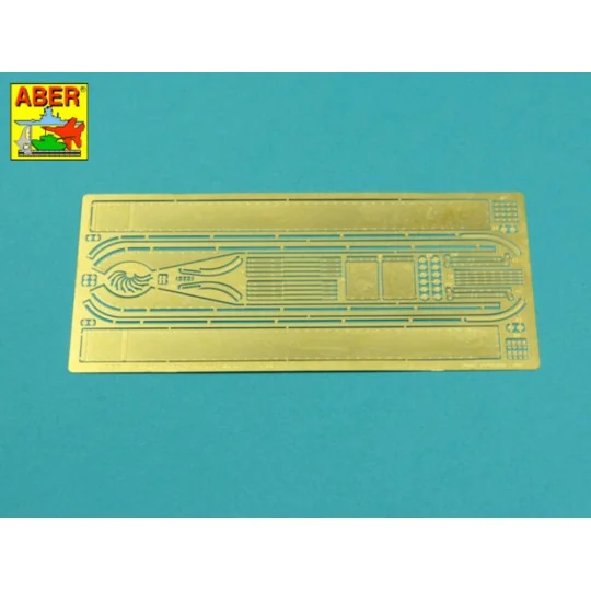 Fenders for 7-TP. Vickers, T-26, 7CP, 1/35 - Aber Models 35 001X