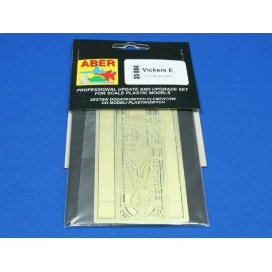 Vickers E, 1/35 - Aber Models 35004 Vickers E, 1/35 - Aber Models 35004