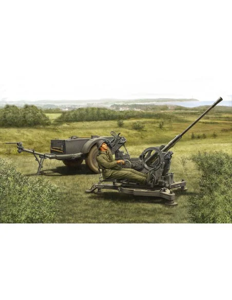 [NO_DESC] 2cm Flak38 Late Version/Sd. Ah 51, 1/35 - Hobby Boss 80148