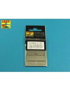 Grilles for Jagdpanther Ausf.G1 early (Meng), 1/35 - Aber Models 35G34