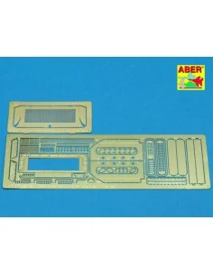 T-34/76 model 1941 vol.2 - grille cover set, 1/48 - Aber Models 48009