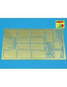 TIGER II -Side skiirts fenders, 1/48 - Aber Models 48036 2