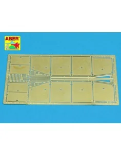 Side Skirts for Stug III, Ausf.-early, 1/48 - Aber Models 48044 2
