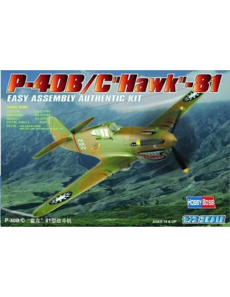 [NO_DESC] P-40B/C ''HAWK''-81A, 1/72 - Hobby Boss 80209