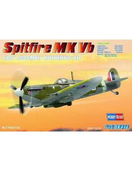 Spitfire MK Vb, 1/72 - Hobby Boss 80212