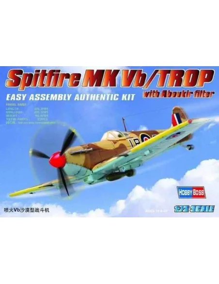 Spitfire MK.Vb TROP, 1/72 - Hobby Boss 80214