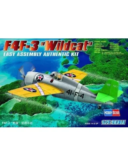F4F-3 ''Wildcat'', 1/72 - Hobby Boss 80219