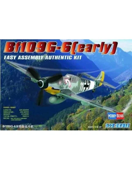 Bf109 G-6 (early), 1/72 - Hobby Boss 80225