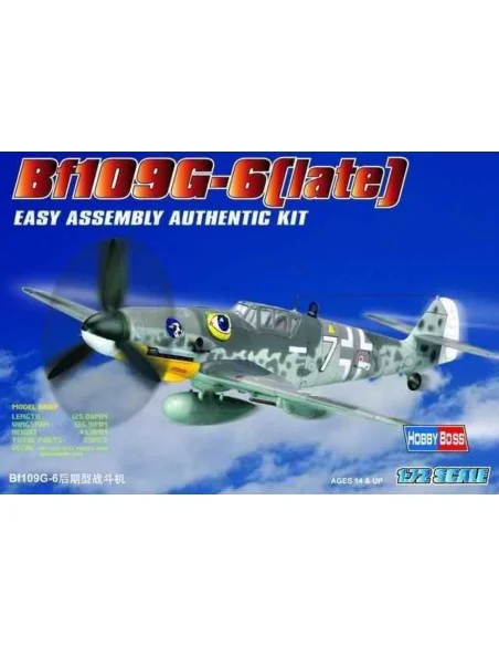 [NO_DESC] Bf109 G-6 (late), 1/72 - Hobby Boss 80226