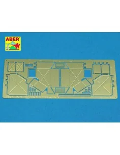 Rear boxes for Panther tanks & Jagdpanther, 1/48 - Aber Models 48 A10