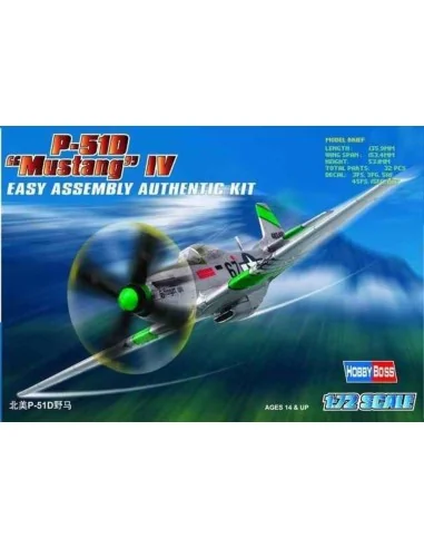 P-51D ''Mustang'', 1/72 - Hobby Boss 80230