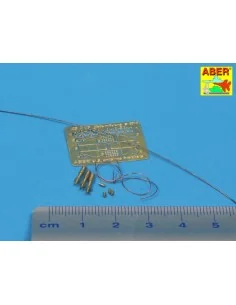 US antenna & brackets (set of 3 pcs), 1/48 - Aber Models 48 A26