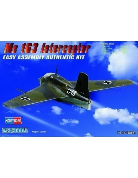 Germany Me 163 Fighter, 1/72 - Hobby Boss 80238