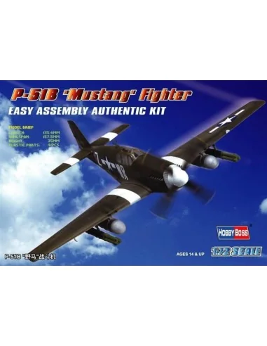 P-51B 'Mustang' Fighter, 1/72 - Hobby Boss 80242