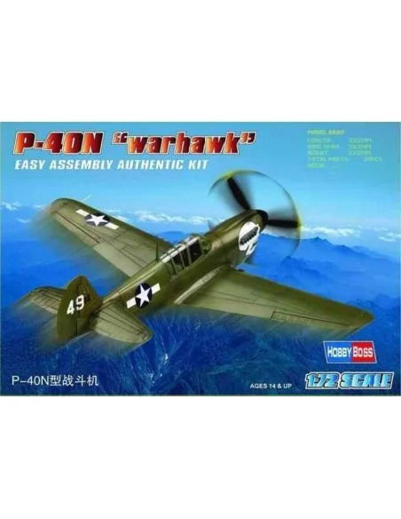 [NO_DESC] P-40N ''Kitty hawk'', 1/72 - Hobby Boss 80252