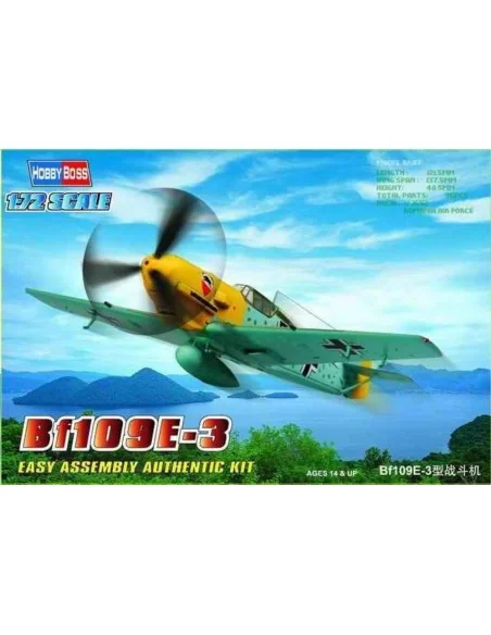 [NO_DESC] Bf109E-3 Fighter, 1/72 - Hobby Boss 80253