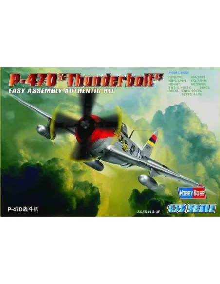 [NO_DESC] P-47D ''Thunderbolt'', 1/72 - Hobby Boss 80257