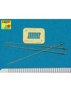 German 2 m antennas x3 pcs, 1/72 - Aber Models 72 A01 2