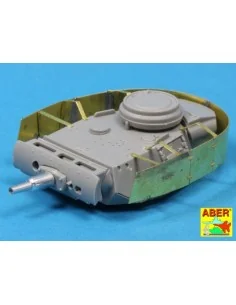 Turret skirts for PzKpfw III, 1/72 - Aber Models 72 A10 2