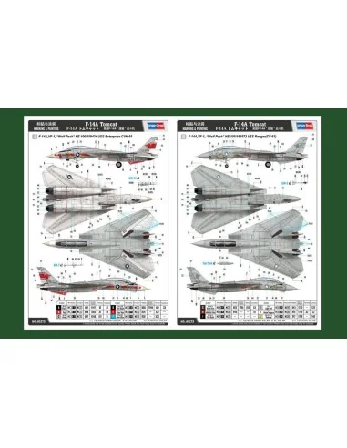 [NO_DESC] F-14A Tomcat, 1/72 - Hobby Boss 80279